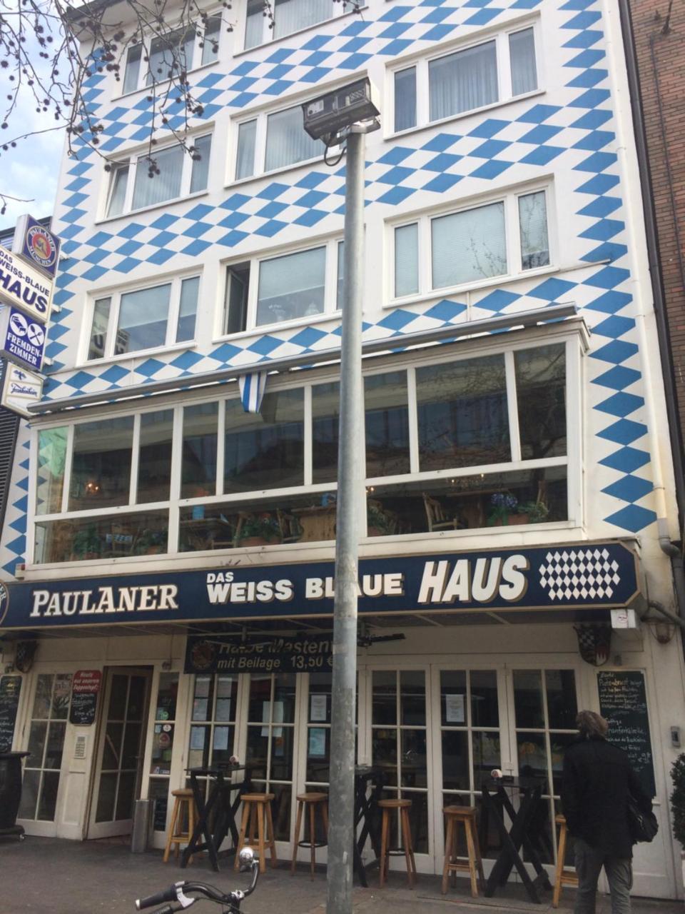 Das Weiss Blaue Haus Hotel Dusseldorf Luaran gambar